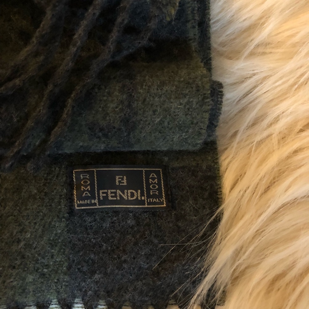 Fendi wool scarf